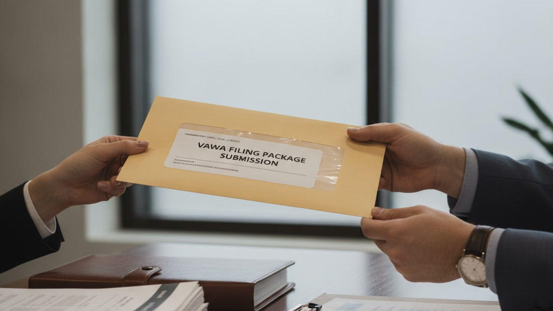 vawa filing package submission - Professional illustration