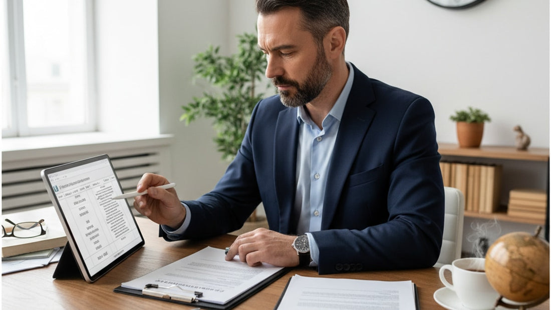 e-3 document translation requirements - Professional illustration