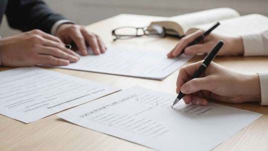 u visa form filing checklist - Professional illustration
