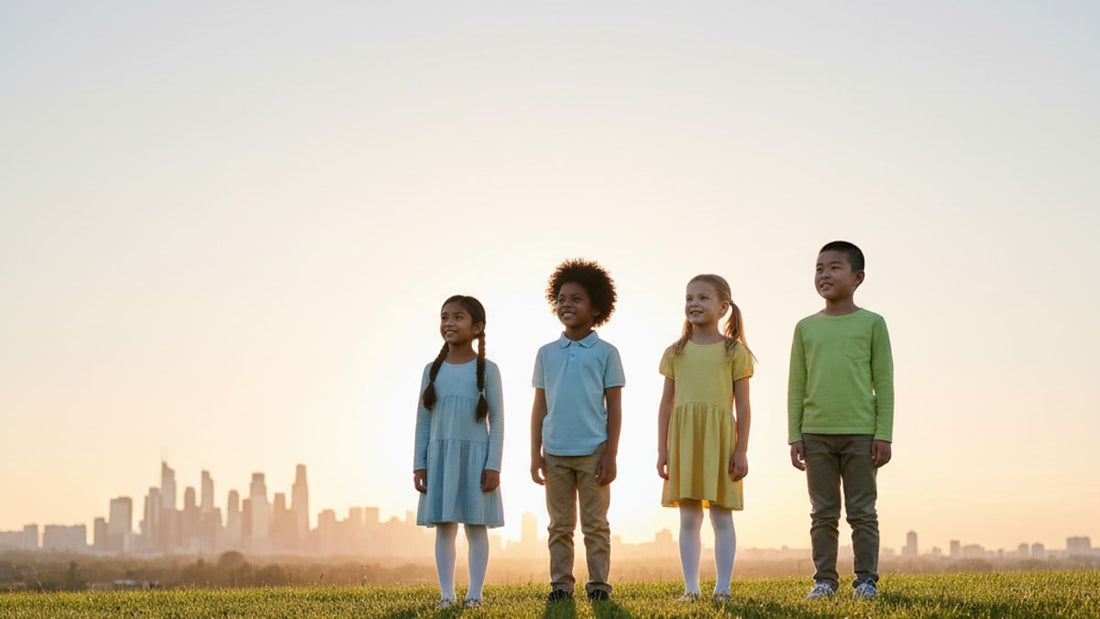 p-1b children status options - Professional illustration