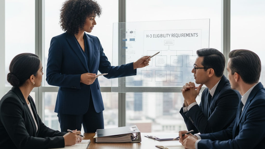 h-3 eligibility requirements explained - Professional illustration