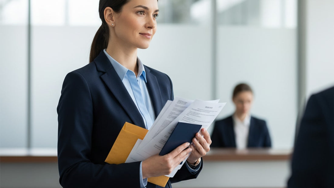 p-1a visa interview at consulate - Professional illustration