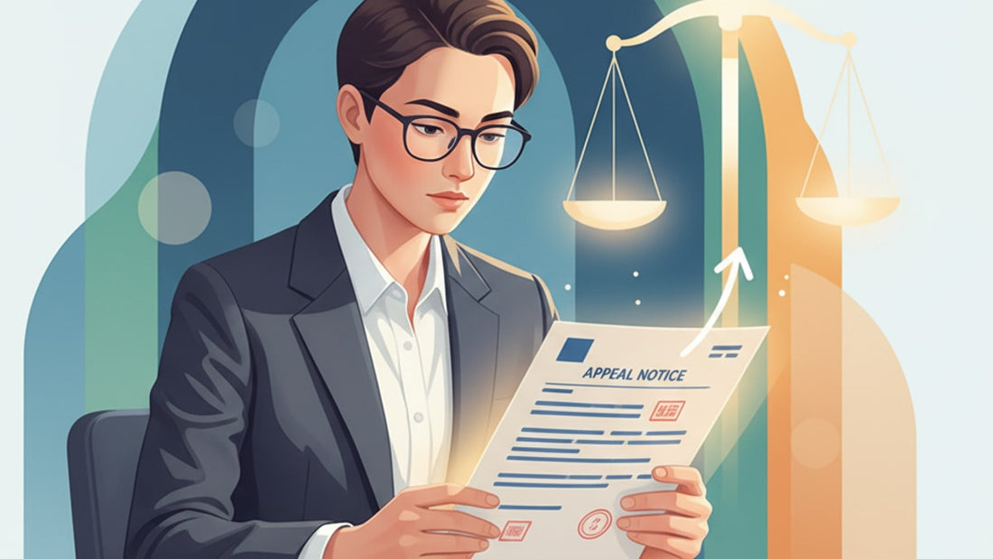 h-1b denial appeal process - Professional illustration