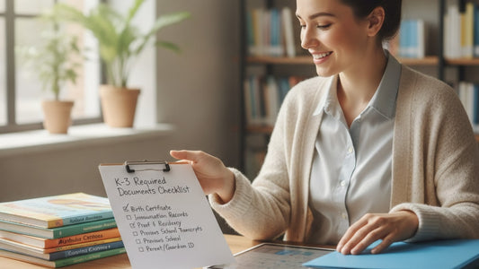 k-3 required documents checklist - Professional illustration