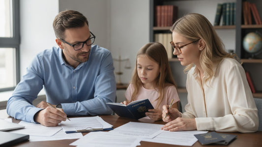 f-3 dependent visa filing - Professional illustration