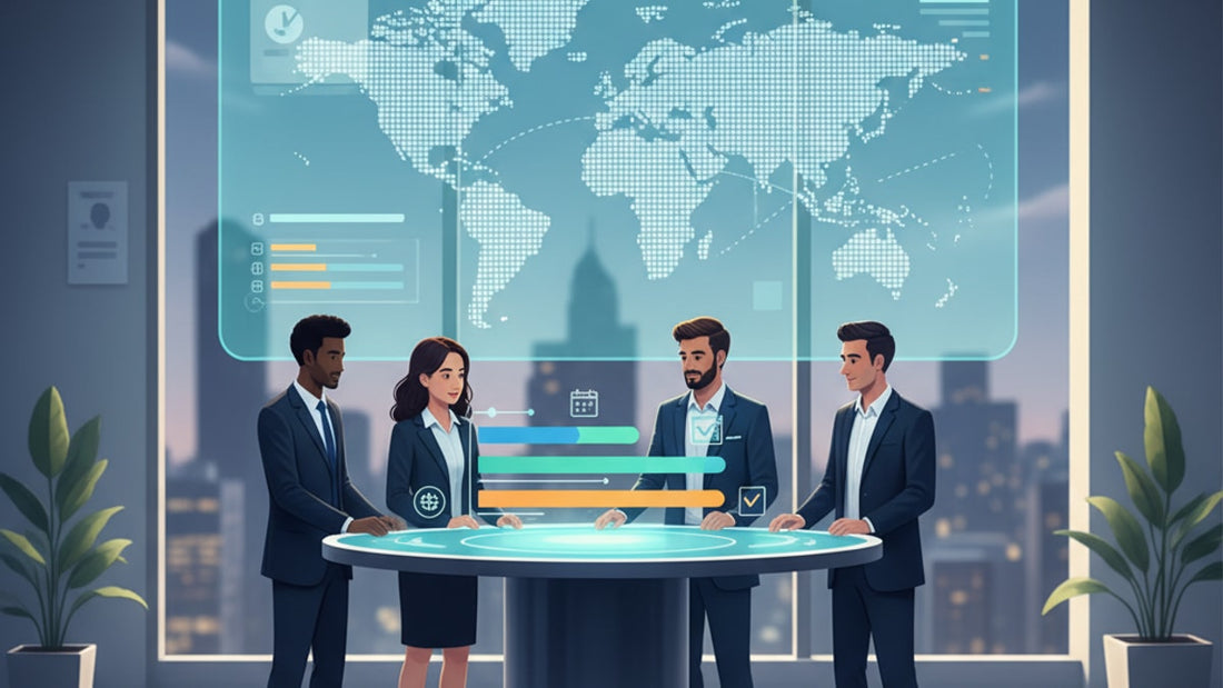 Blog Post: how long does h1b processing take - Professional illustration
