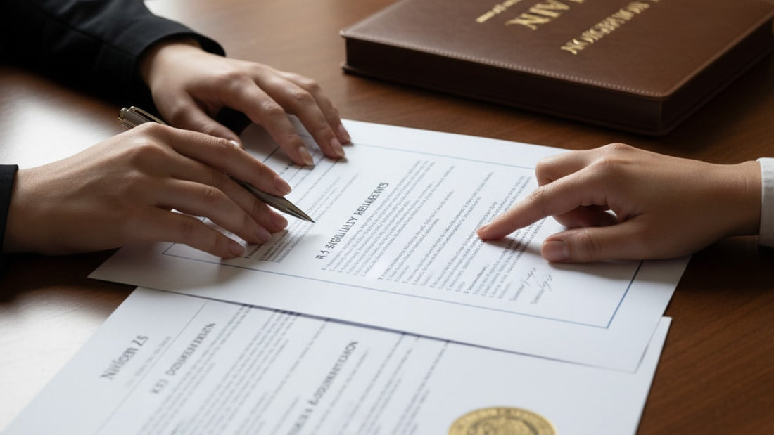 r-1 eligibility requirements explained - Professional illustration