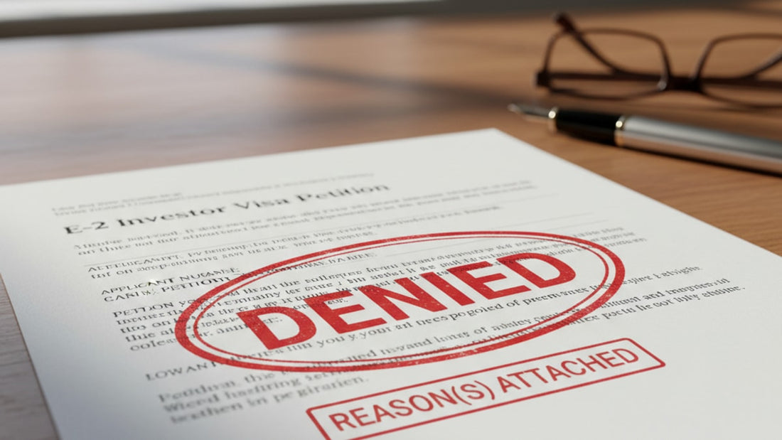 e-2 denial reasons - Professional illustration