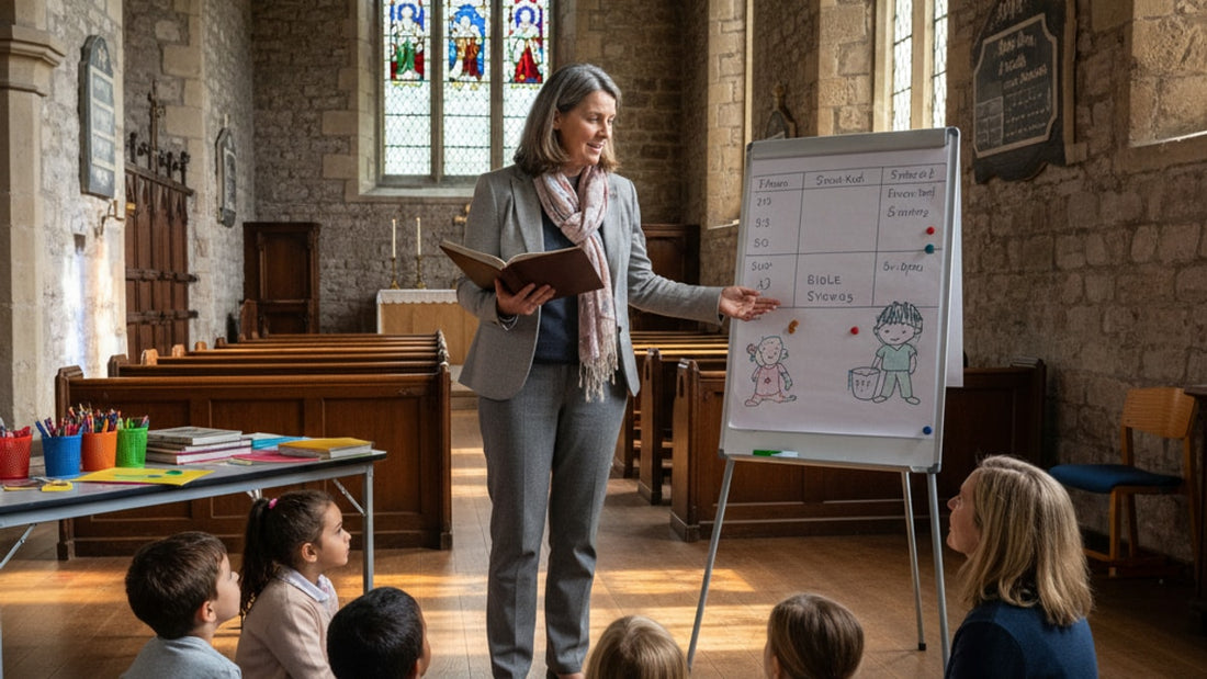 r-1 visa religious education coordinator - Professional illustration