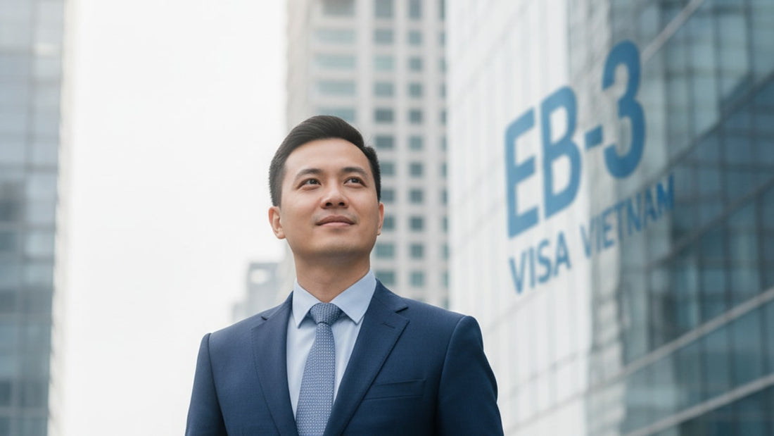 eb-3 visa vietnam - Professional illustration