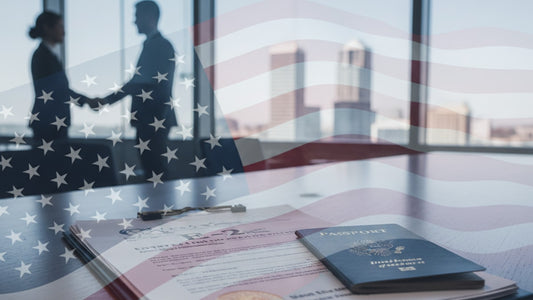 Blog Post: Is the E-2 Visa Permanent Residency - Professional illustration