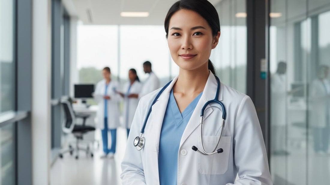j-1 visa internal medicine doctor - Professional illustration