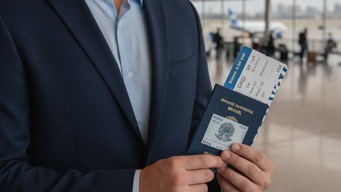 b-1/b-2 visa brazil - Professional illustration