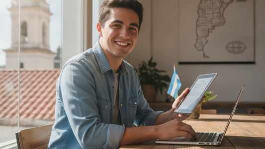 f-1 visa argentina - Professional illustration