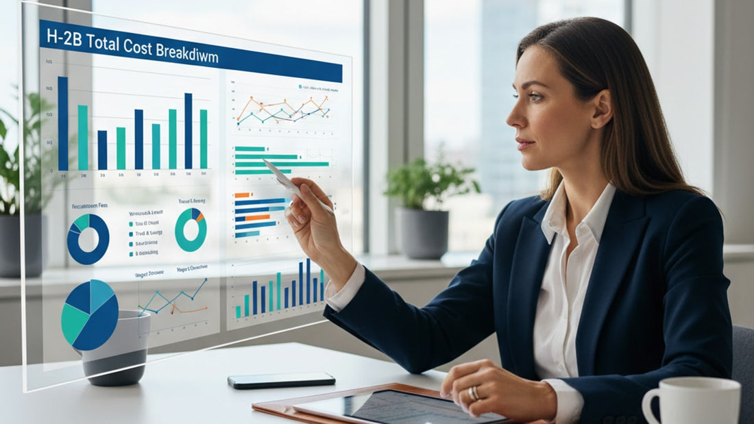 h-2b total cost breakdown - Professional illustration