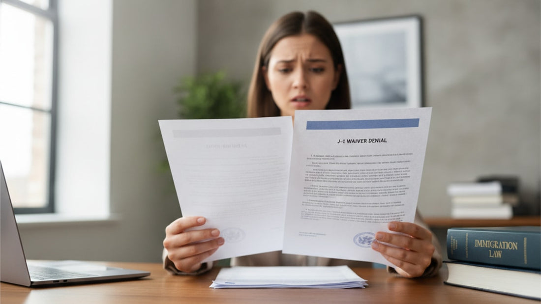 common j-1 waiver denial reasons - Professional illustration