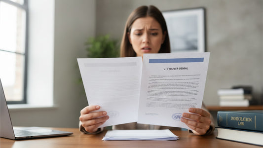 common j-1 waiver denial reasons - Professional illustration