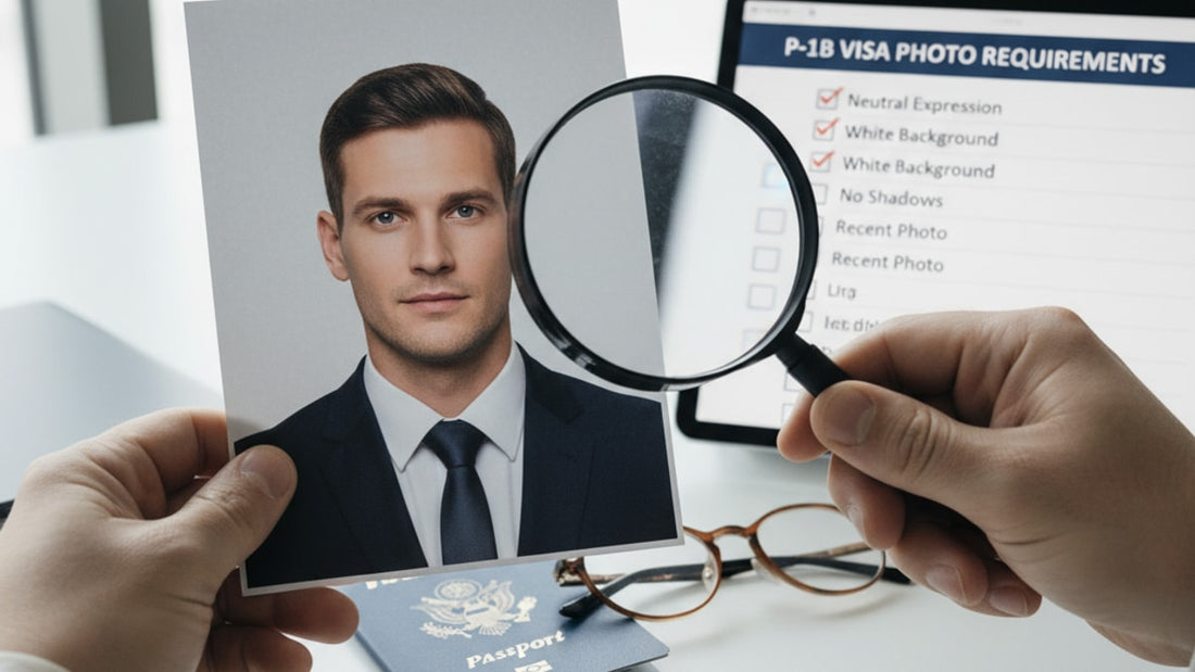 p-1b photo requirements - Professional illustration