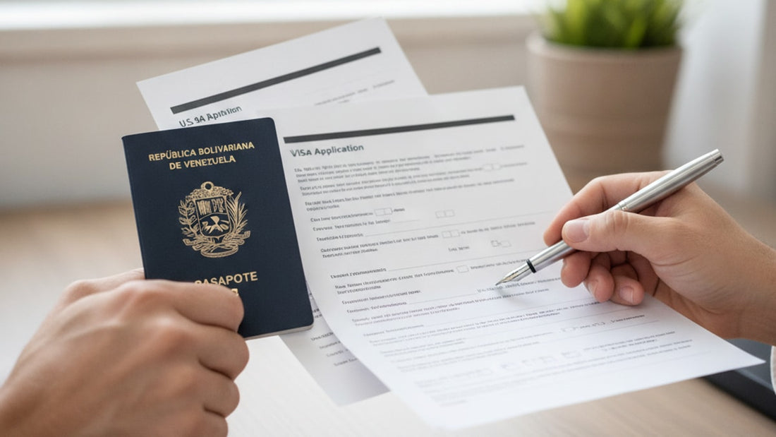 b-1/b-2 visa venezuela - Professional illustration