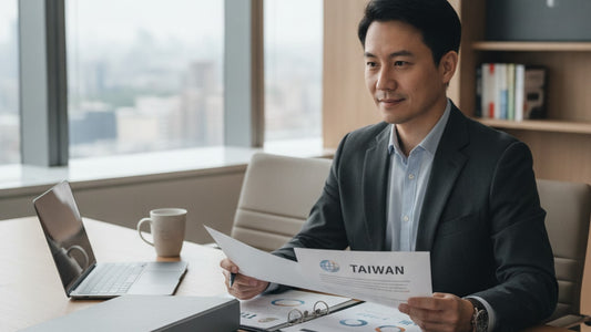 e-1 visa taiwan - Professional illustration