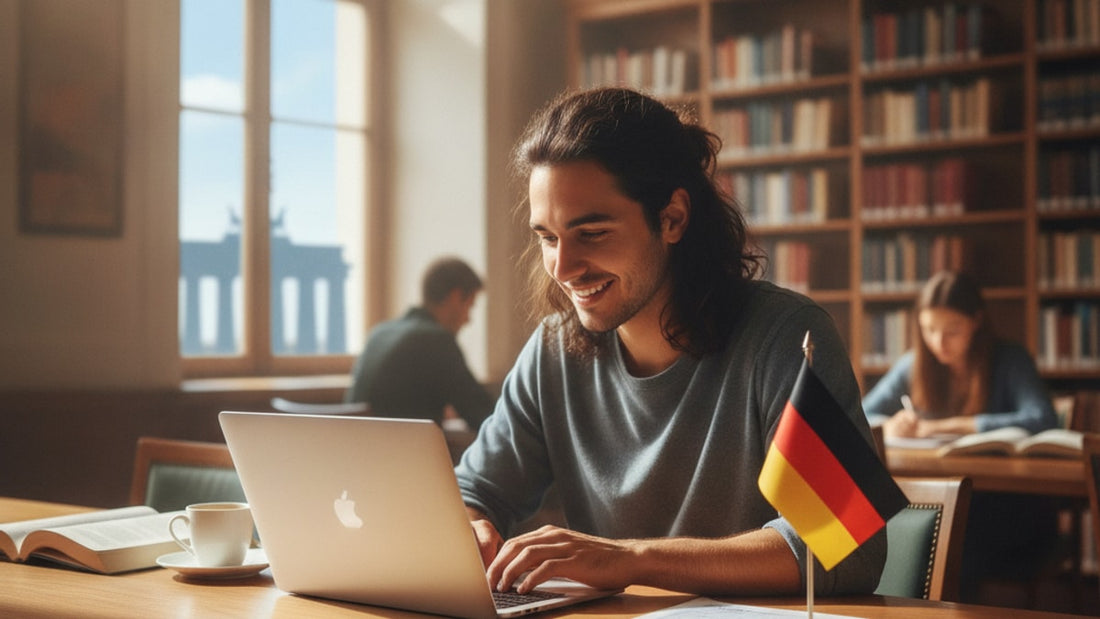 f-1 visa germany - Professional illustration