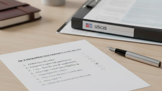 eb-3 required documents checklist - Professional illustration