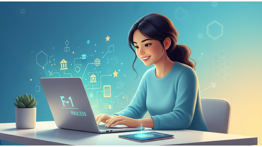 f-1 process - Professional illustration