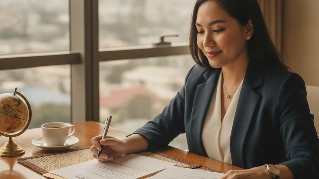 b-1/b-2 visa philippines - Professional illustration