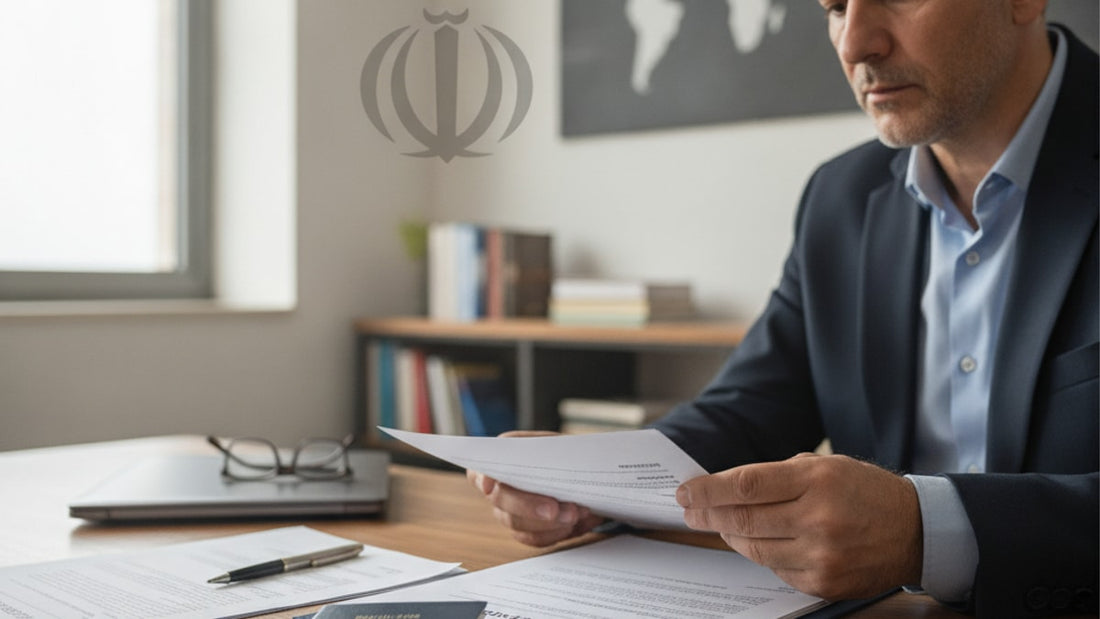 h-1b visa iran - Professional illustration