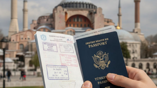 b-1/b-2 visa turkey - Professional illustration