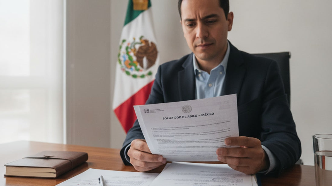 asylum visa mexico - Professional illustration