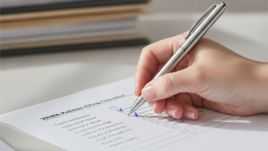 vawa form filing checklist - Professional illustration