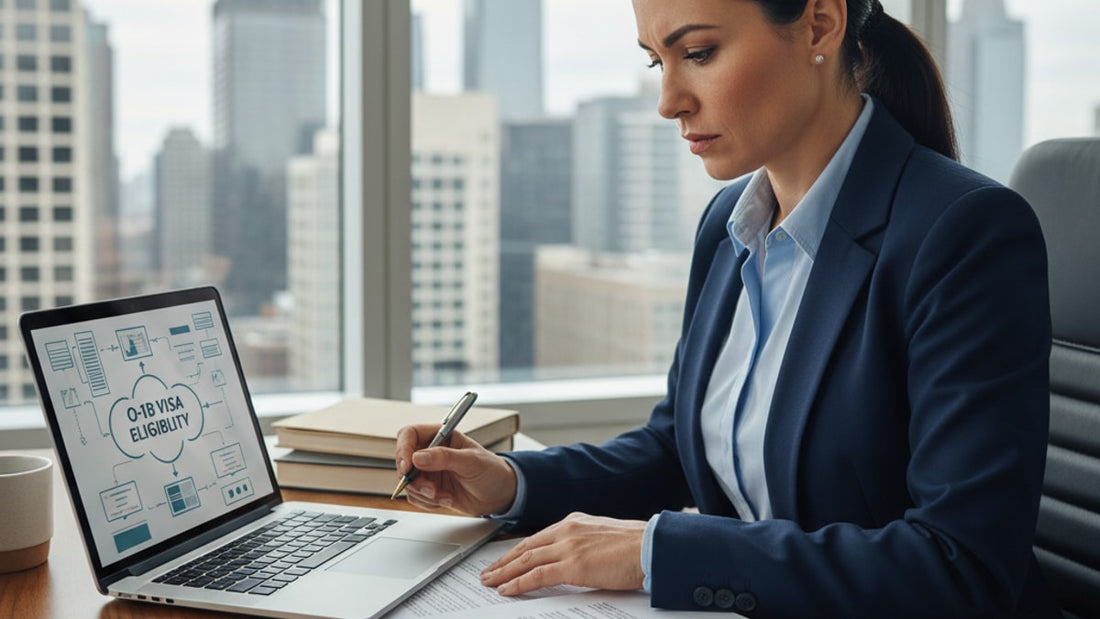 am i eligible for o-1b - Professional illustration