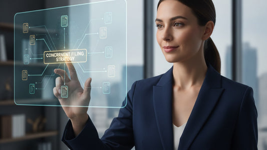 opt concurrent filing strategy - Professional illustration
