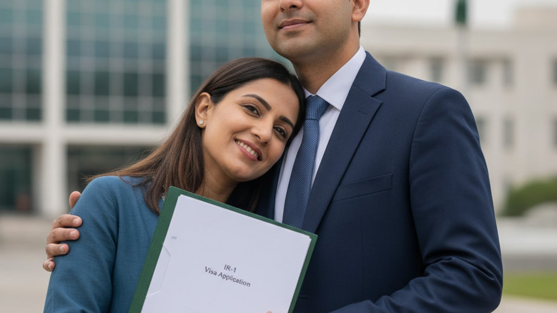 ir-1 visa pakistan - Professional illustration
