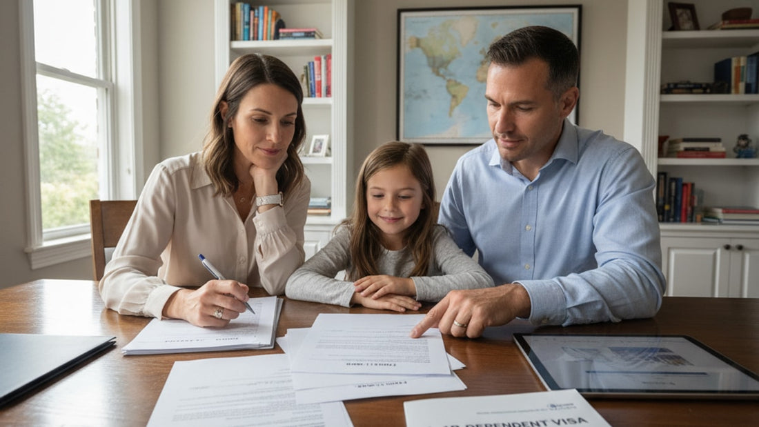 l-1b dependent visa filing - Professional illustration