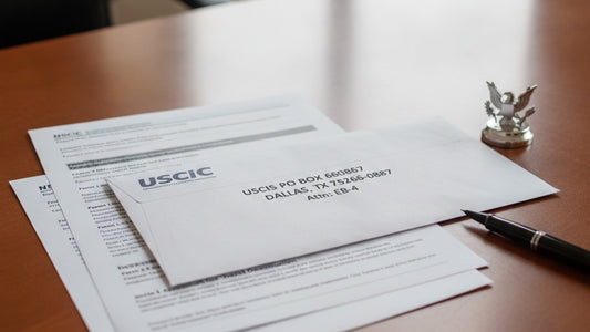 eb-4 mailing address uscis lockbox - Professional illustration