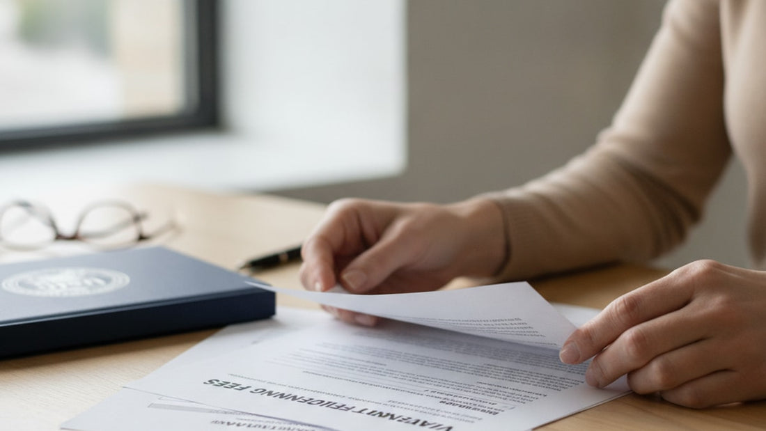 vawa government filing fees - Professional illustration