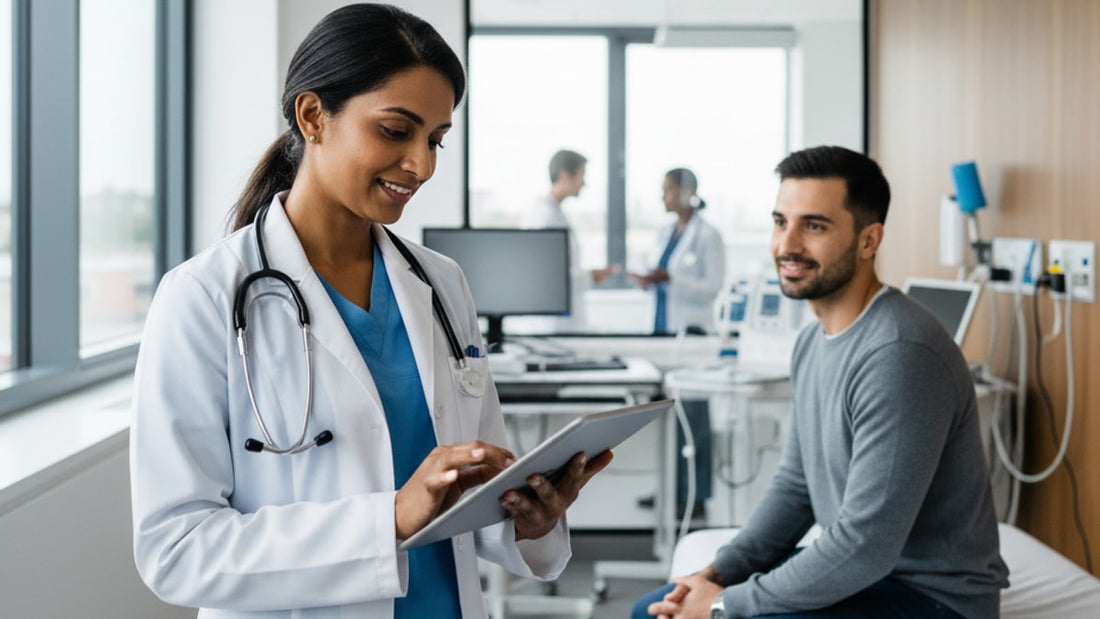 j-1 visa physician - Professional illustration