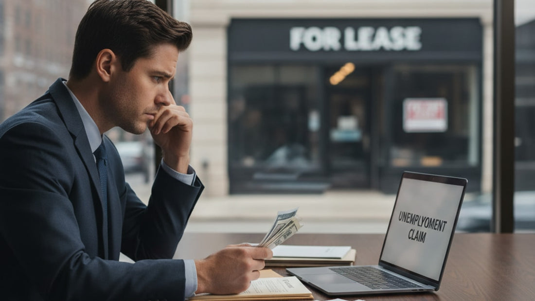 Blog Post: Can an E-2 Visa Holder Apply for Unemployment - Professional illustration