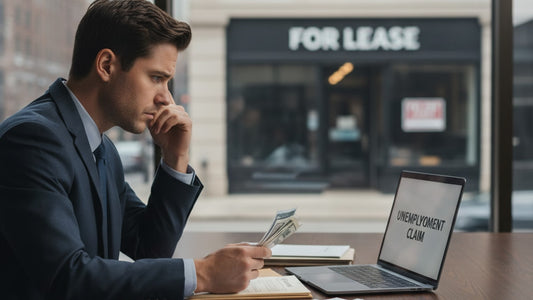 Blog Post: Can an E-2 Visa Holder Apply for Unemployment - Professional illustration