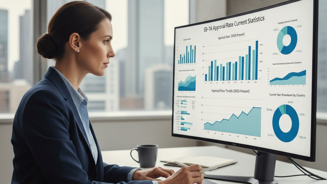 eb-1a approval rate current stats - Professional illustration