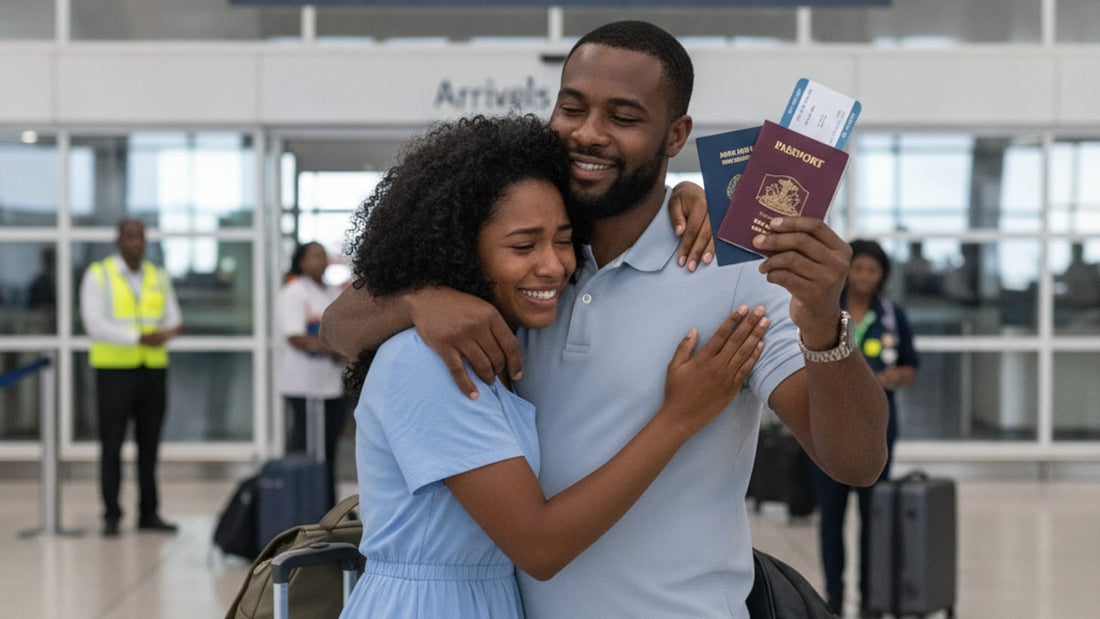 k-1 visa haiti - Professional illustration