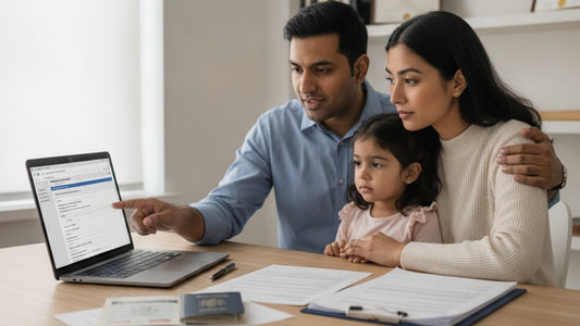 opt dependent visa filing - Professional illustration