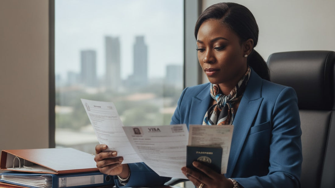eb-2 visa nigeria - Professional illustration