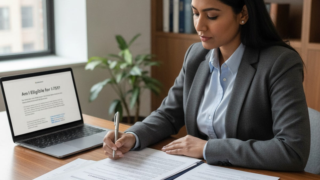 am i eligible for i-751 - Professional illustration