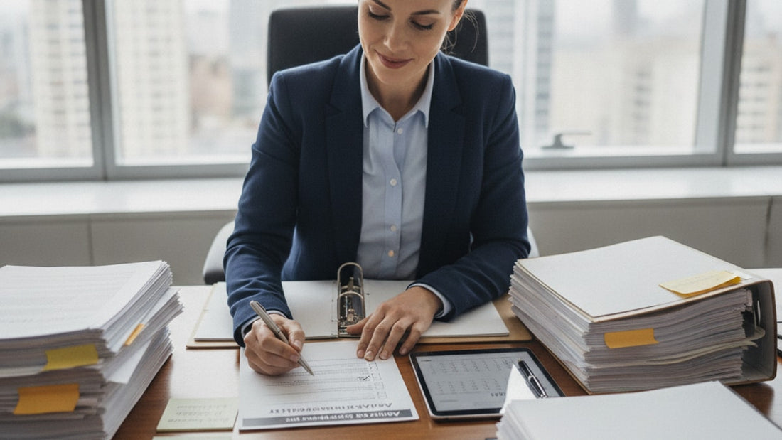 asylum document gathering checklist - Professional illustration