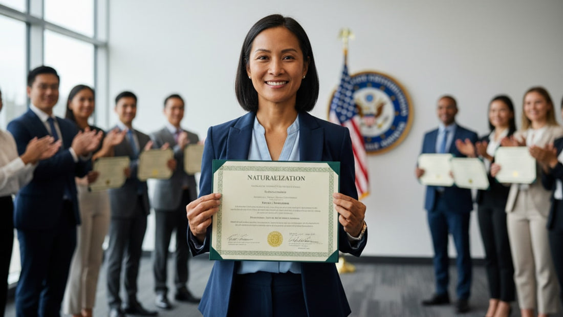 naturalization oath ceremony what to expect - Professional illustration