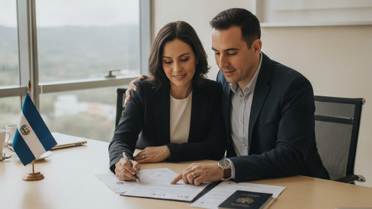 k-1 visa el salvador - Professional illustration