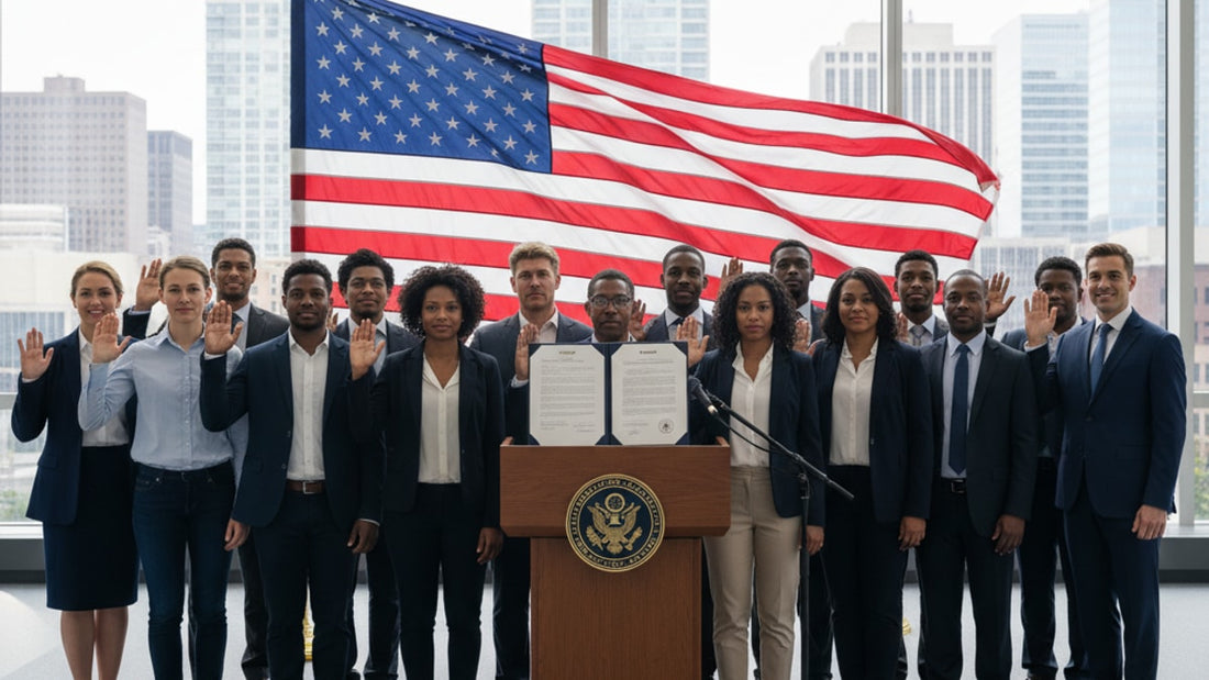 Blog Post: how long does it take for citizenship oath ceremony - Professional illustration